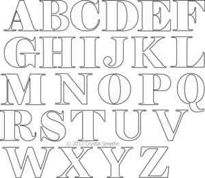 Alphabet Block Letters, Crystal Smythe