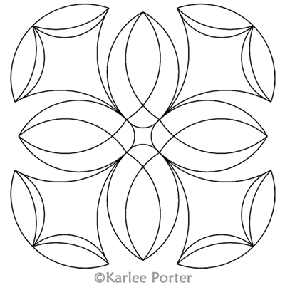 Pretty Block 15 | Karlee Porter | Computerized Quilting Designs